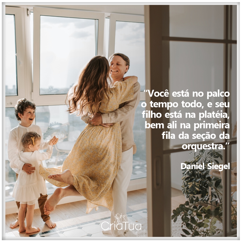 Você está no palco o tempo todo